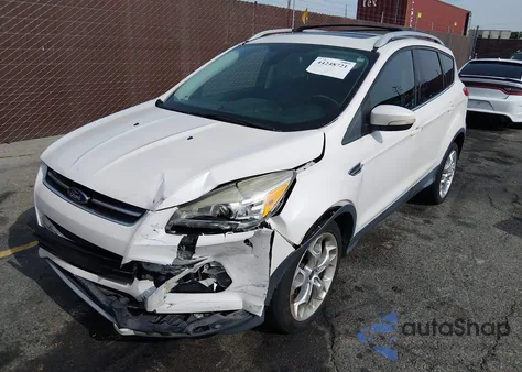 2013 Ford Escape Titanium from USA, damaged, VIN 1FMCU0J9XDUD92557